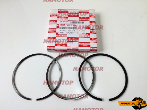 Кольца поршневые ISUZU 4HG1, 4HJ1, 4HG1. 8-97219-054-0, 8-97105-867-0, 8-97232-337-0, 32631, 17915 "STD" ORIG. (на 1 порш)